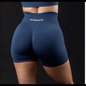 Alphalete Amplify Shorts in Oceania